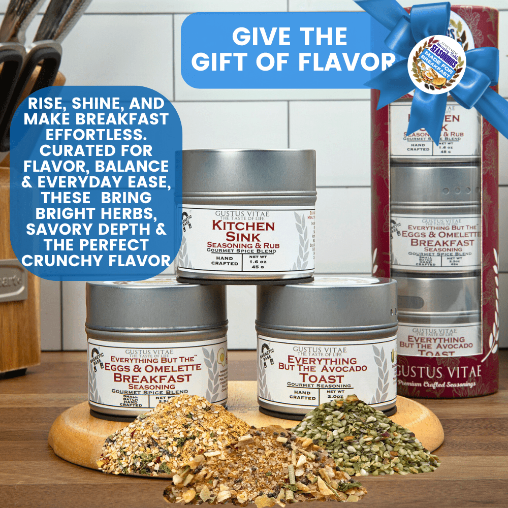 Made for Breakfast: The Morning Table Seasonings | Gift Pack Set of 3 - Image 2