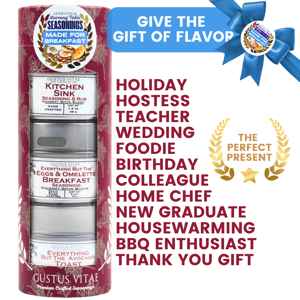 Made for Breakfast: The Morning Table Seasonings | Gift Pack Set of 3 - Image 4