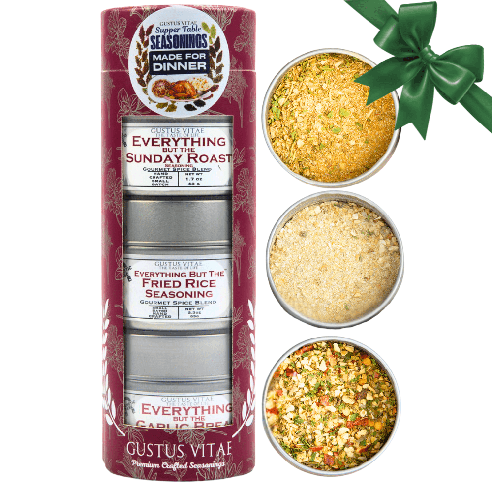 Made for Dinner: Supper Table Seasonings | Gift Pack Set of 3
