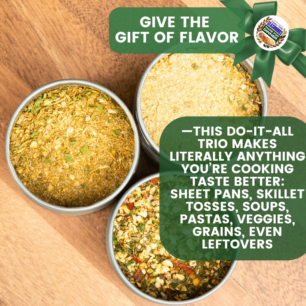 Made for Dinner: Supper Table Seasonings | Gift Pack Set of 3 - Image 4