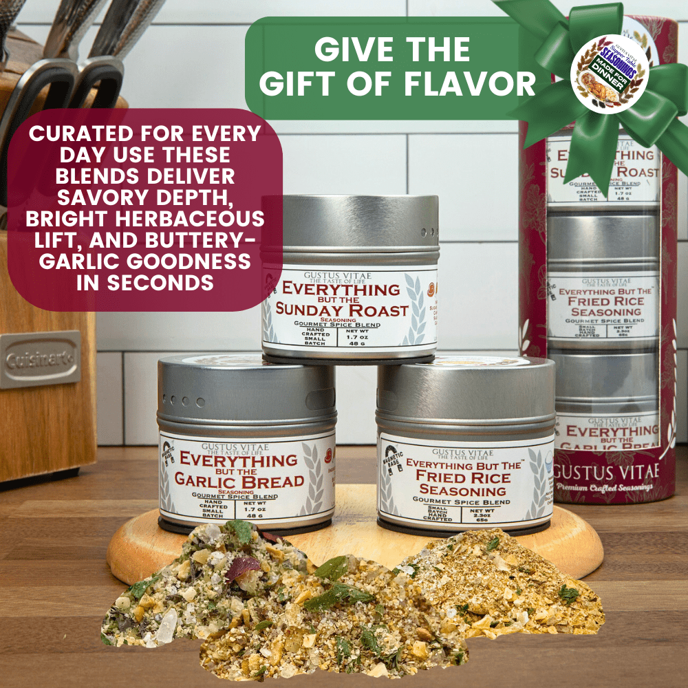 Made for Dinner: Supper Table Seasonings | Gift Pack Set of 3 - Image 3