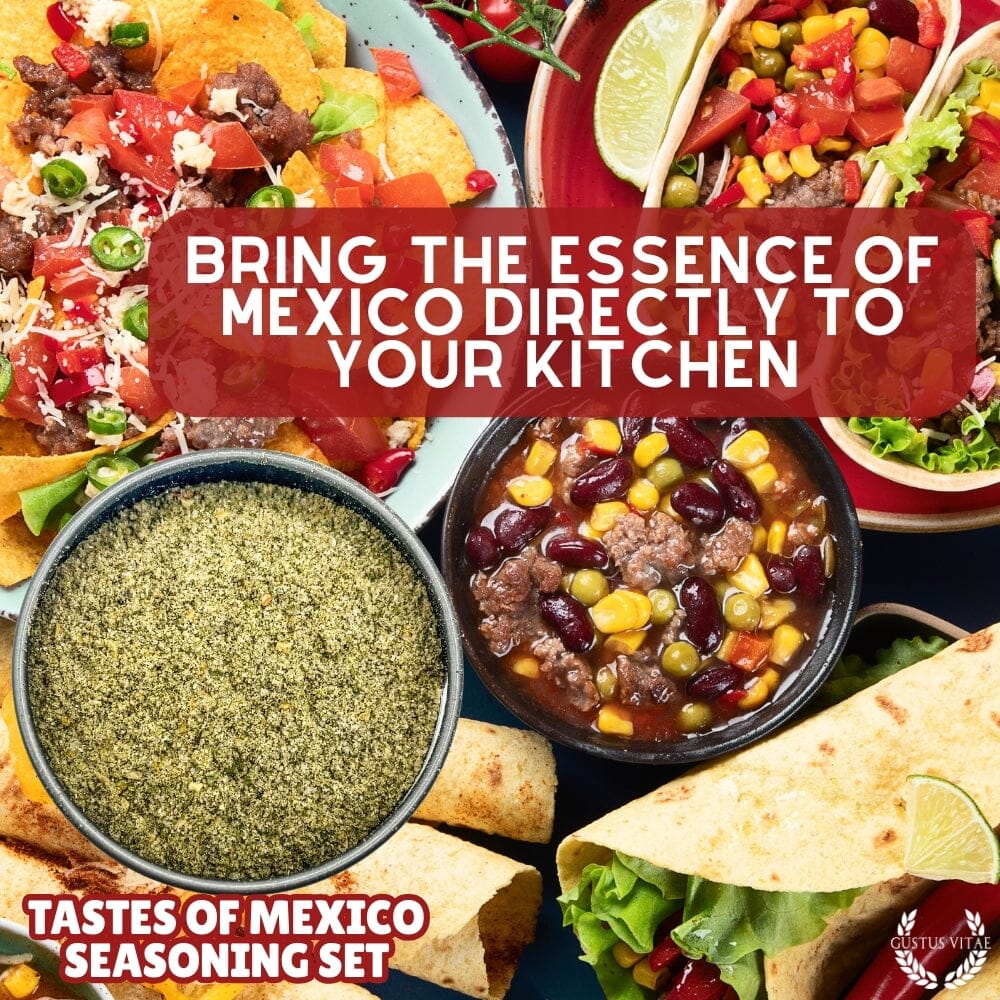 Mexican Seasoning Gift Set - Tastes of Mexico - Artisanal Spice Blends Six Pack - Image 2