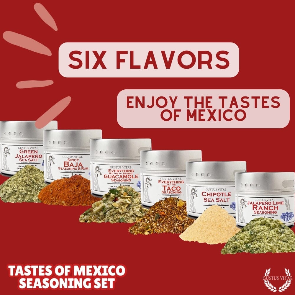 Mexican Seasoning Gift Set - Tastes of Mexico - Artisanal Spice Blends Six Pack - Image 5
