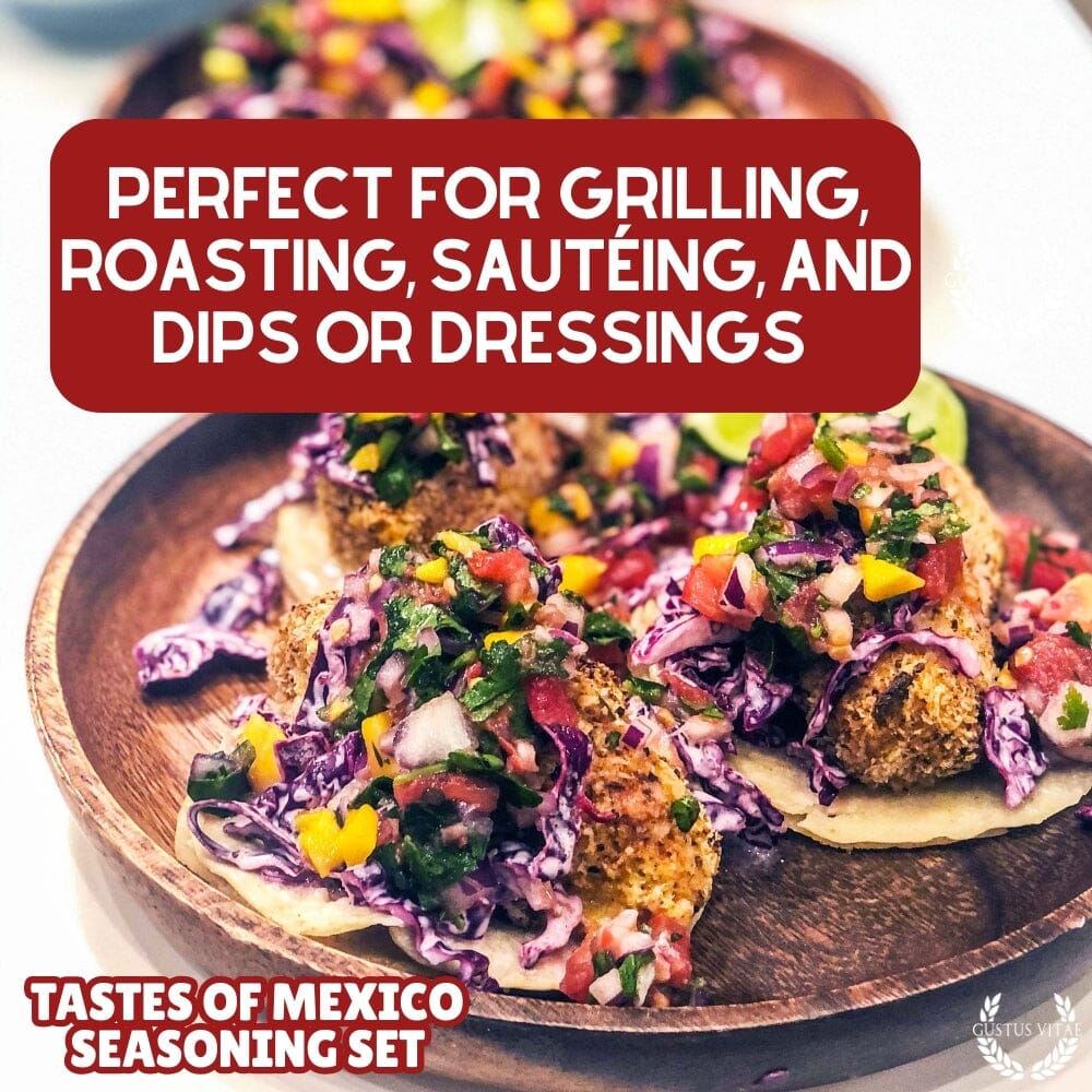 Mexican Seasoning Gift Set - Tastes of Mexico - Artisanal Spice Blends Six Pack - Image 3