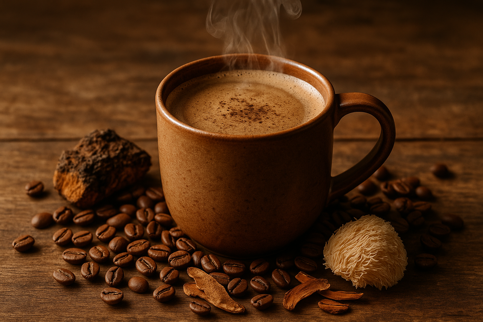 Coffee with Mushrooms Medium Roast - Image 3