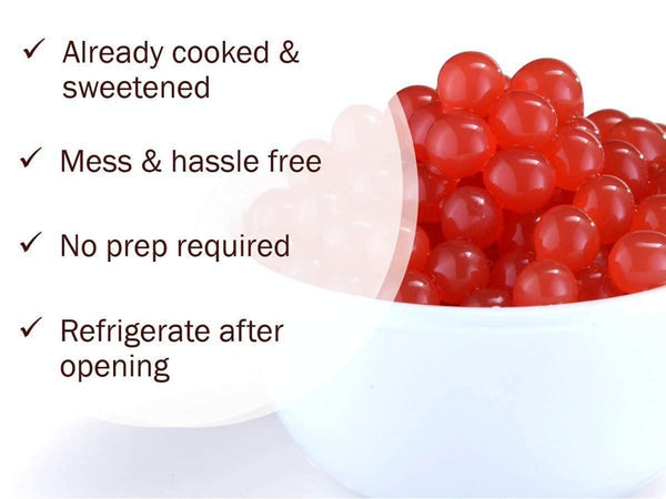 7 LB Pomegranate Flavored Popping Boba - Image 3