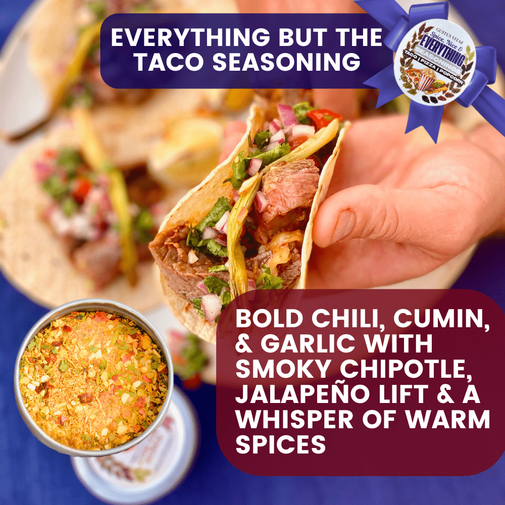 Spice, Nice & Everything Seasonings: Taco, Pizza, Popcorn | Gift Pack Set of 3 - Image 5