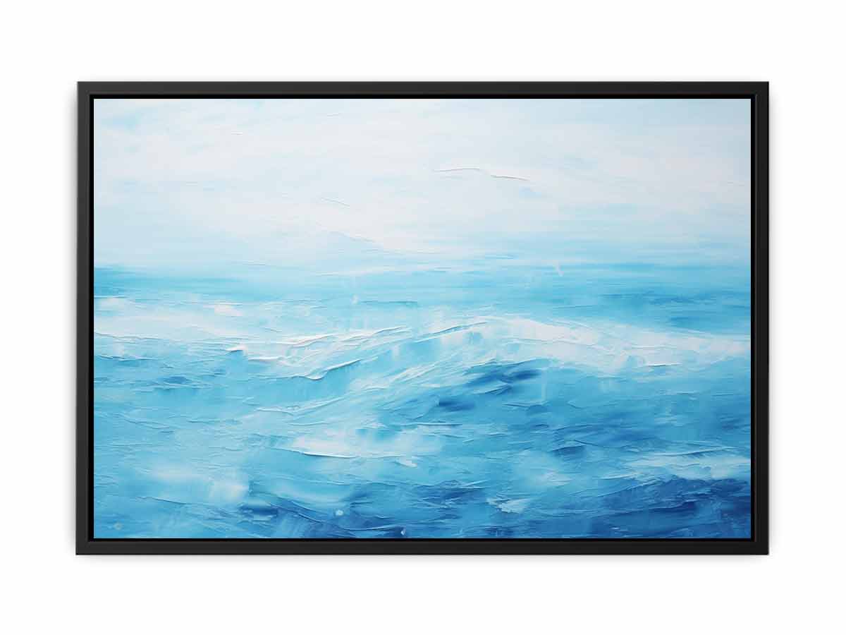 Ocean Abstract Artwork Canvas Art Print - Image 13