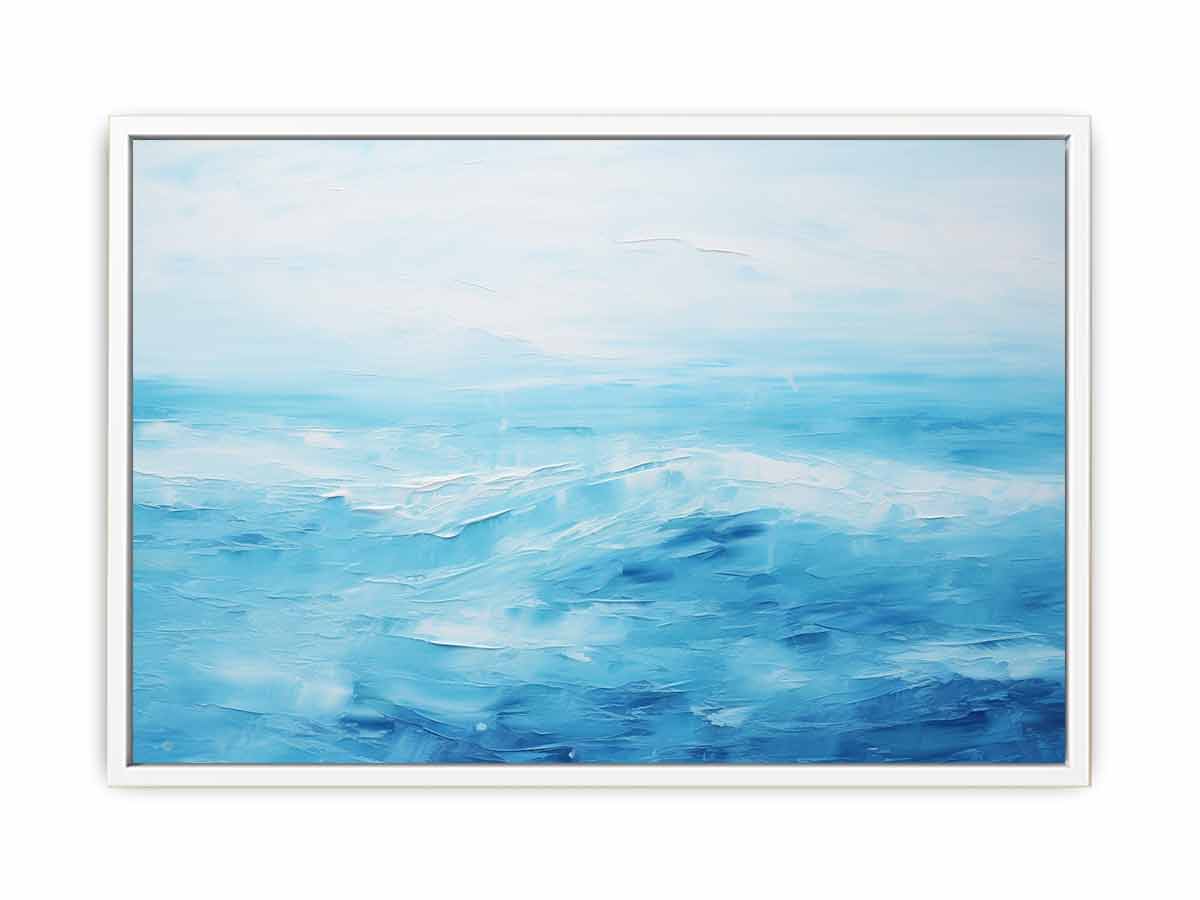 Ocean Abstract Artwork Canvas Art Print - Image 32
