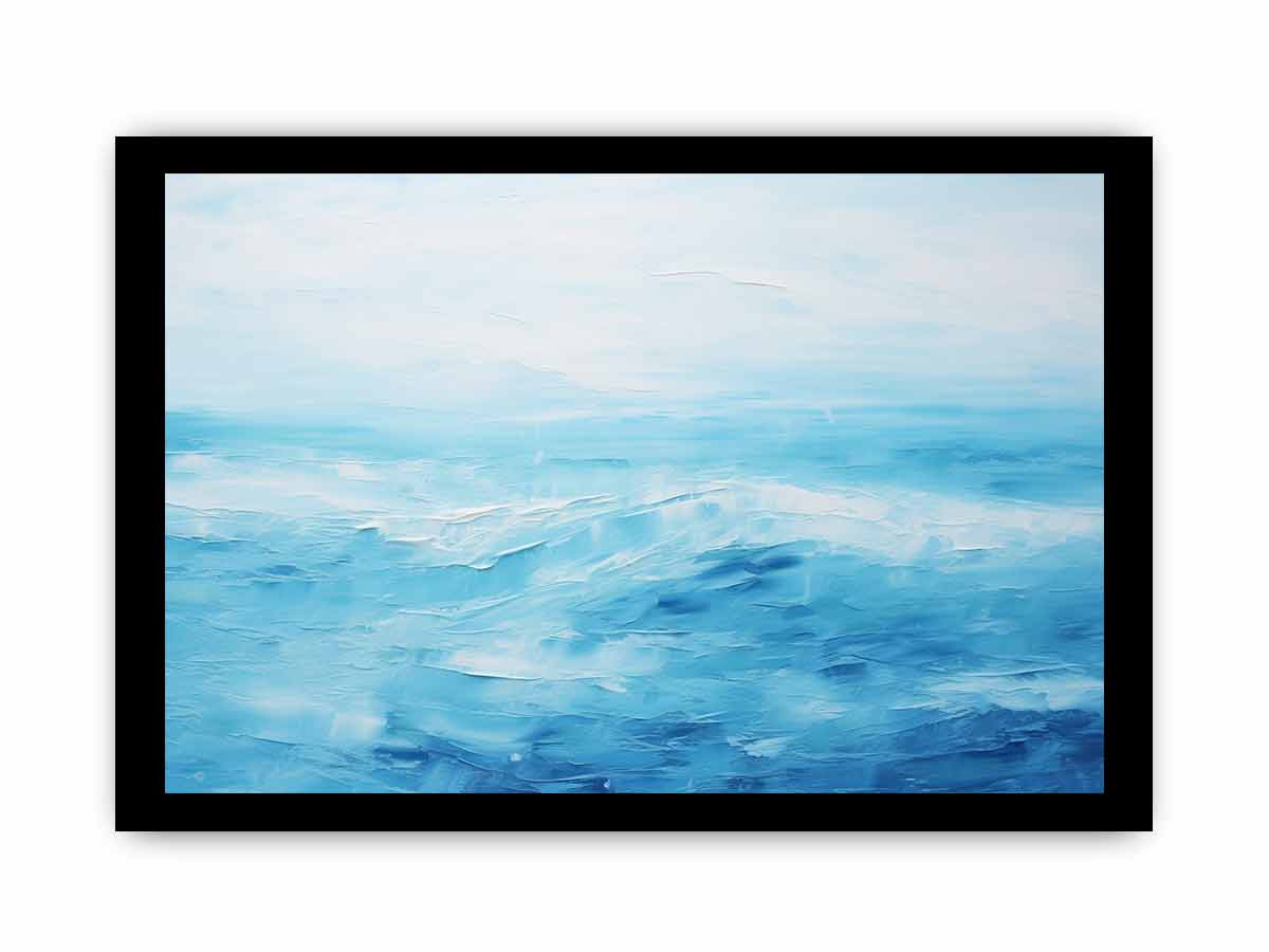 Ocean Abstract Artwork Canvas Art Print - Image 28