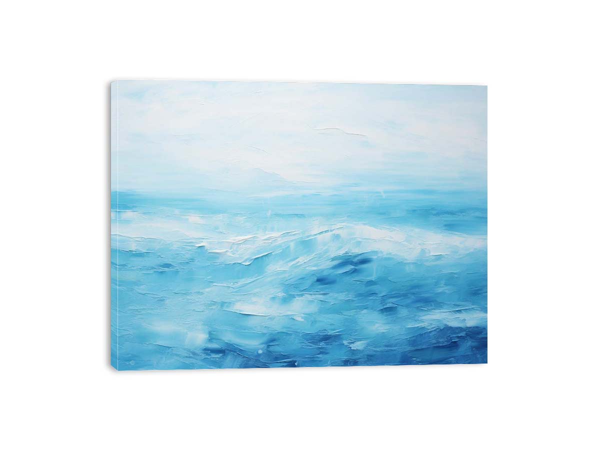 Ocean Abstract Artwork Canvas Art Print - Image 18