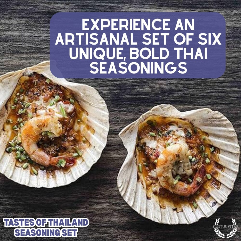 Thai Seasoning Gift Set - Tastes of Thailand - Artisanal Spice Blends Six Pack - Image 3