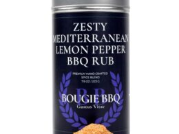 Zesty Mediterranean Lemon Pepper BBQ Rub & Seasoning
