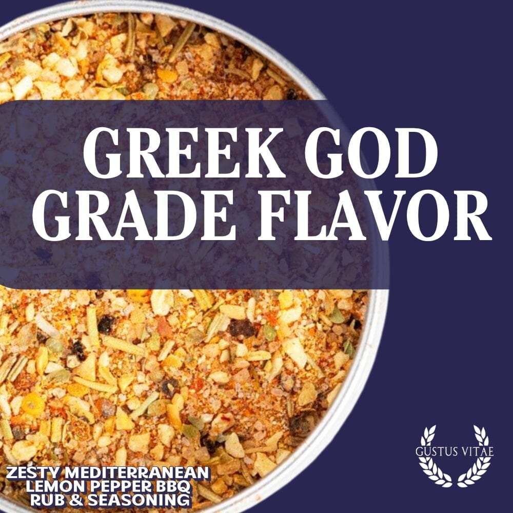 Zesty Mediterranean Lemon Pepper BBQ Rub & Seasoning - Image 2