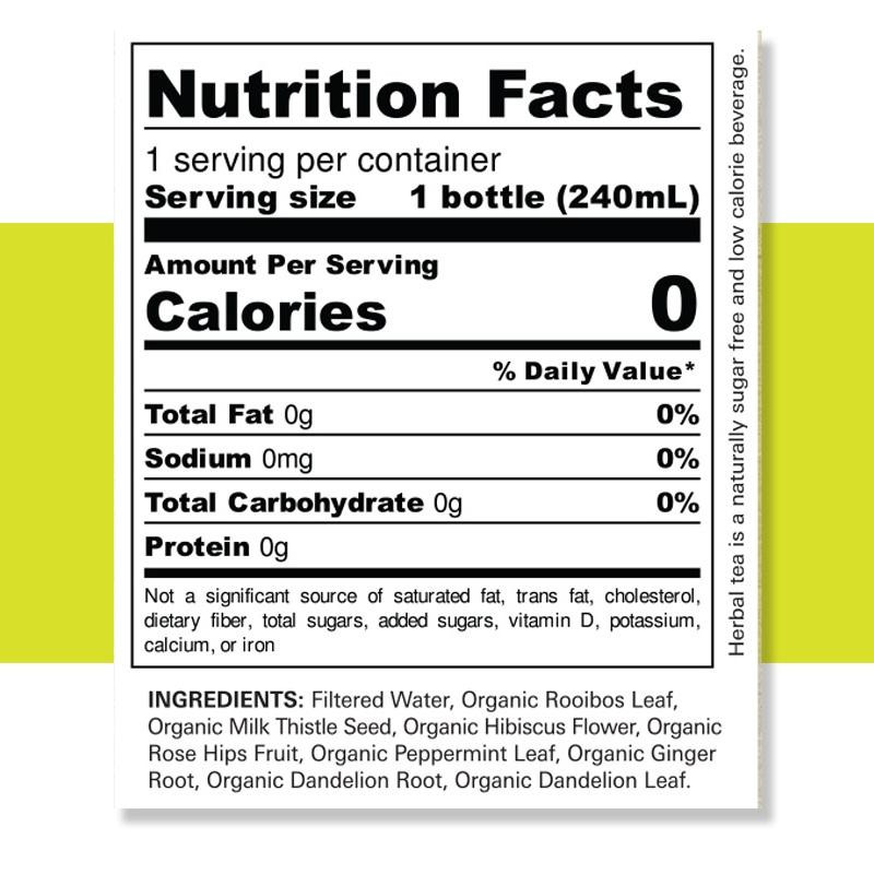 Teaonic Organic Detox I Love My Liver 2 oz (Pack of 6 Bottles) - Image 4