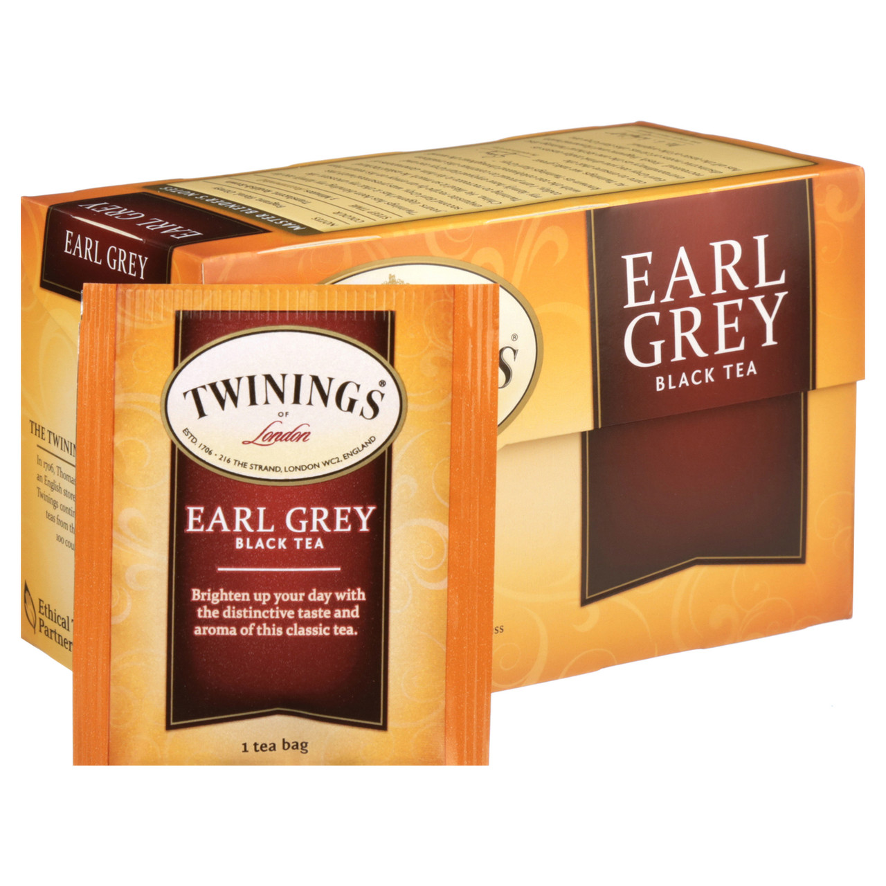 Twinings Earl Grey Tea 20 Tea Bags (Pack of 6 Boxes) - Image 14