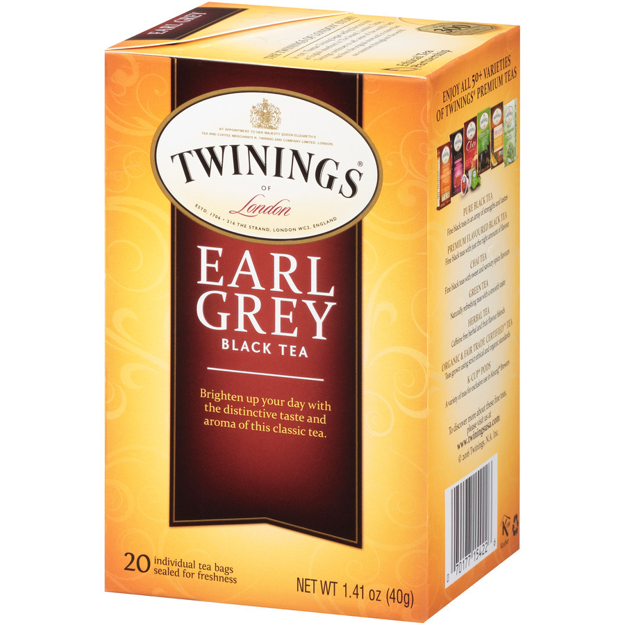 Twinings Earl Grey Tea 20 Tea Bags (Pack of 6 Boxes) - Image 5