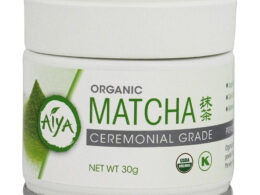 Aiya Organic Ceremonial Grade Matcha 30 Grams (Pack of 6)
