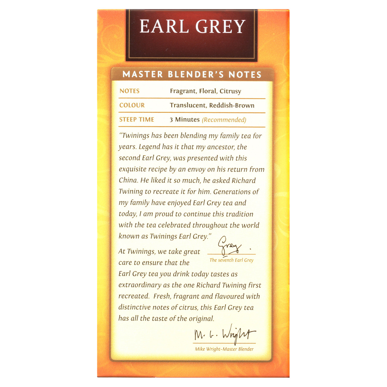 Twinings Earl Grey Tea 20 Tea Bags (Pack of 6 Boxes) - Image 8