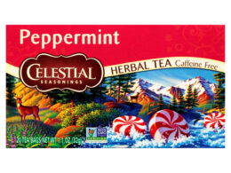 Celestial Seasonings Peppermint Herbal Tea 20 Tea Bags (Pack of 6 Boxes)