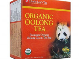 Uncle Lee's Tea Organic Oolong tea 40 Tea Bags (pack of 6 Boxes)