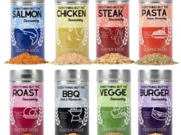 Complete Kitchen Seasoning Kit | Gourmet Everything Collection | Set of 8 XL Tins