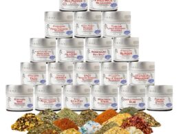 Luxury Pantry Refresh | House Favorites Seasonings & Sea Salts | Set of 20 Tins