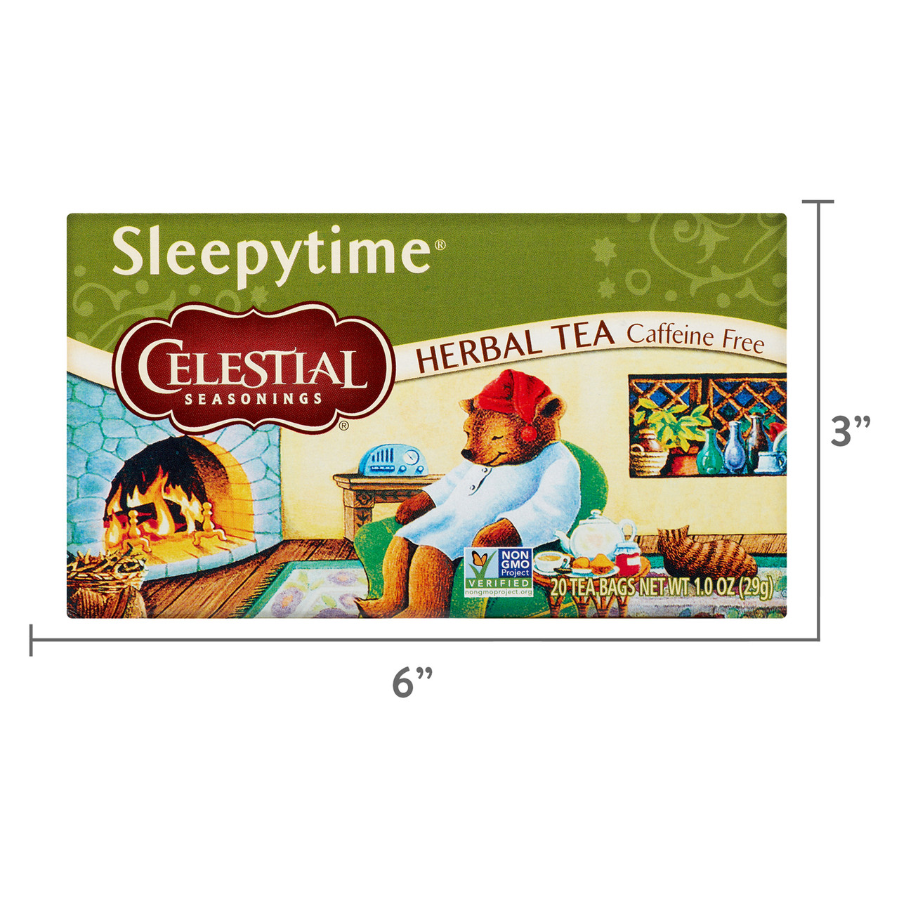 Celestial Seasonings Sleepytime Herbal Tea 20 Tea Bags (Pack of 6 Boxes) - Image 9