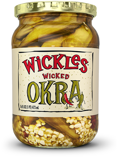 WICKLES WICKED OKRA ( 6 X 16 OZ )