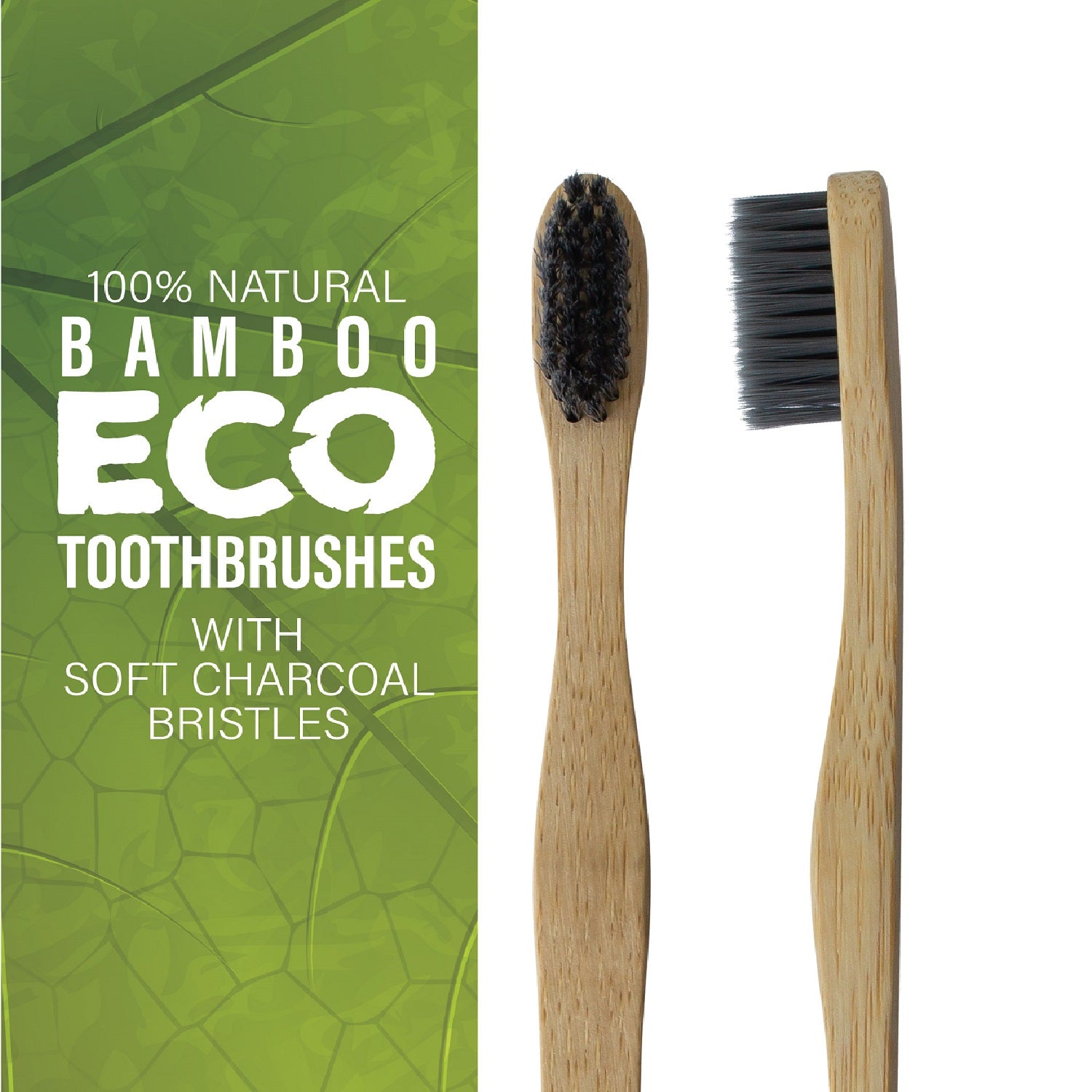 100% Natural Bamboo Toothbrush - Image 2