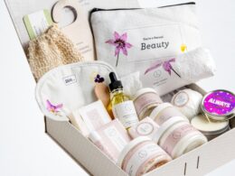 A Special Day Gift, Birthday Gift Basket, Lavender Natural Bath & Body