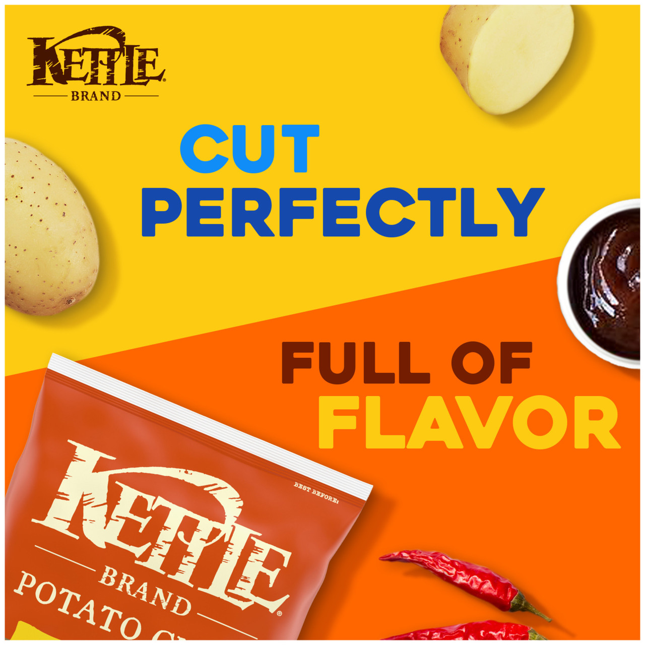 KETTLE BACKYRD BBQ CHIPS ( 9 X 13 OZ ) - Image 2