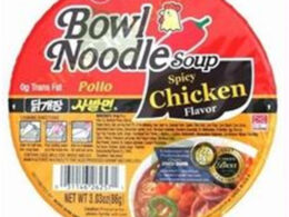 Nong Shim Spicy Chicken Noodle Soup Bowl (12x3.03Oz)