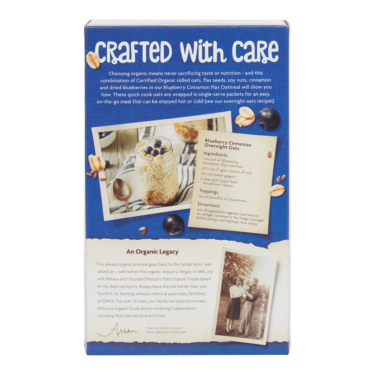 Nature's Path Opt Pow Oatmeal Pouch (6x8x1.4 Oz) - Image 3