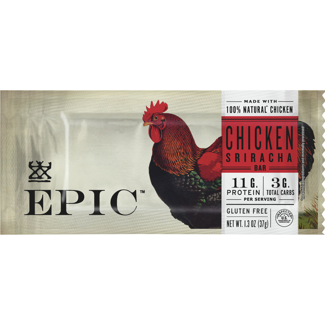 EPIC CHKN SRIRACHA BAR ( 12 X 1.3 OZ )