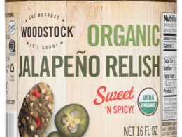 Woodstock Organic Relish Jalapeno (6x16 OZ)