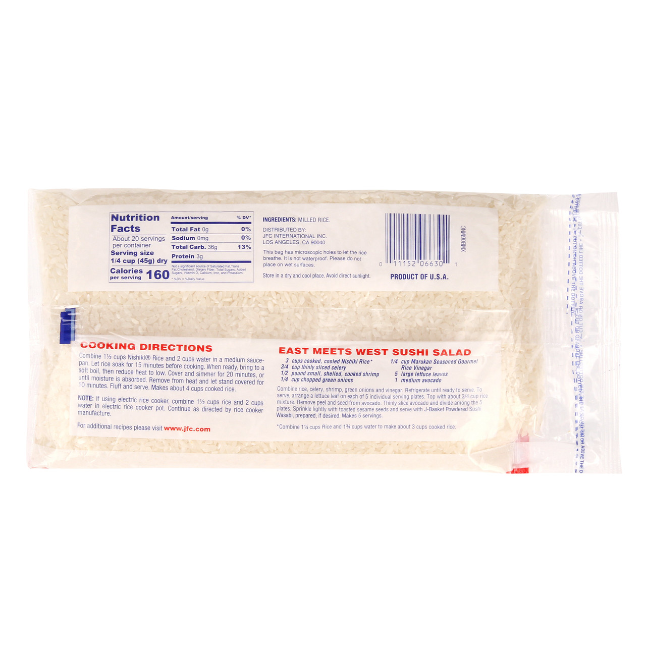 Nishiki Med Grain Rice (12x2LB ) - Image 5