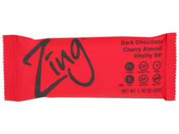 ZING DRK CHOC CHRY ALMD ( 12 X 1.76 OZ   )