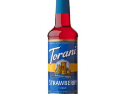 Torani Straw Coffee Syr (12x25.35OZ )
