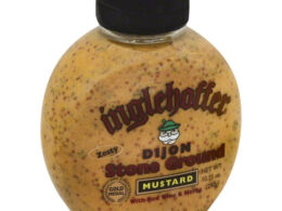 Inglehoffer Dijon Stone Ground Mustard With Red Wine & Herb (6x10.25Oz)