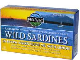 Wild Planet Wild Sardines in Oil & Lemon (12x4.375 Oz)