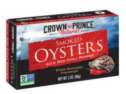 Crown Prince Oysters W/Chli Pepper (18x3OZ )