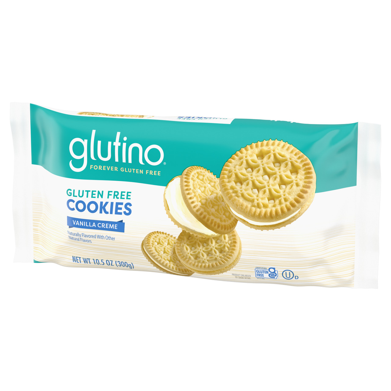 Glutino Vanilla Creme Cookies (12x10.6 Oz) - Image 2