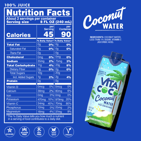 Vita Coco Pure Coconut Water (12x500 ML) - Image 8