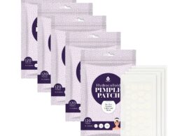 Hydrocolloid Pimple Patch, 120-Count, Multi Size Acne Solution 5 Pack
