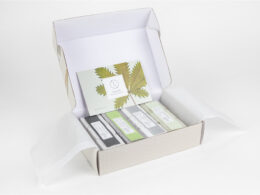 Earthy Shower Steamer Gift Box for Men and Women, Set of 12 Shower Steamers Package