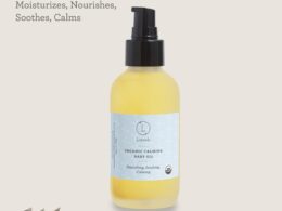 ORGANIC CALMING BABY OIL Nourishing, Soothing, Calming