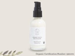 ORGANIC FACIAL MOISTURIZER Nourishing and Moisturizing