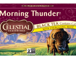 Celestial Seasonings Morning Thunder Black Tea 20 Tea Bags (Pack of 6 Boxes)