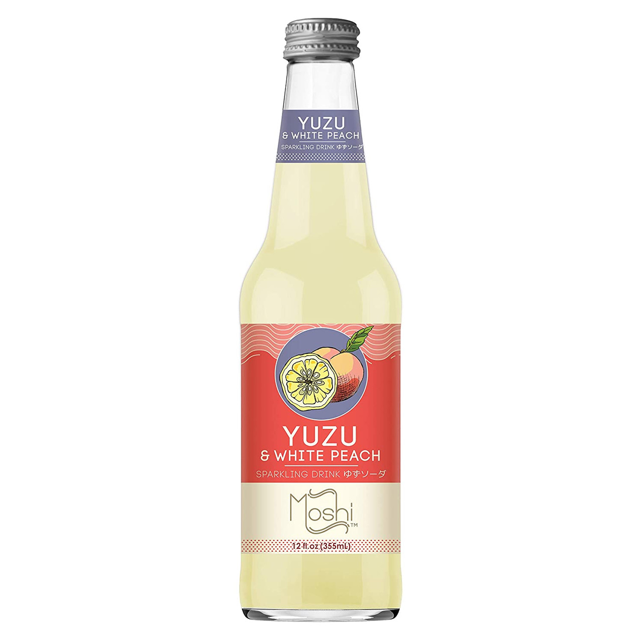 MSHI SPRK WHT PEACH YUZU ( 12 X 12 OZ )